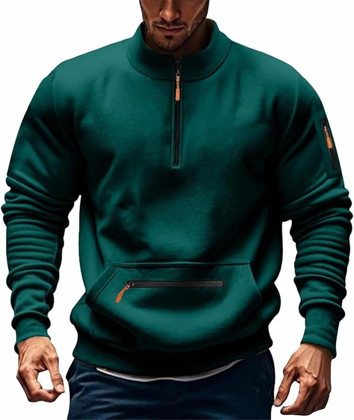 Gilet chauffant homme zippé sans manches