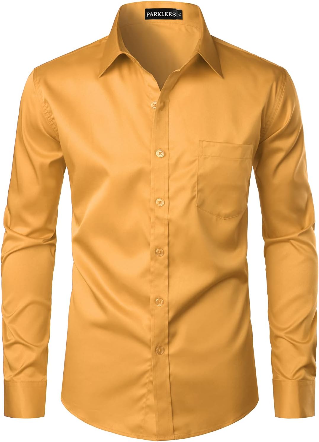 PARKLEES – Chemise Homme à Manches Longues – Style Décontracté & Business Élégant