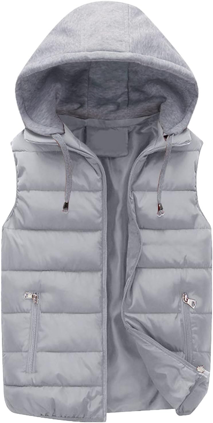 Doudoune sans manches homme grande taille – Gilet matelassé ultra-léger, chaud & sportswear