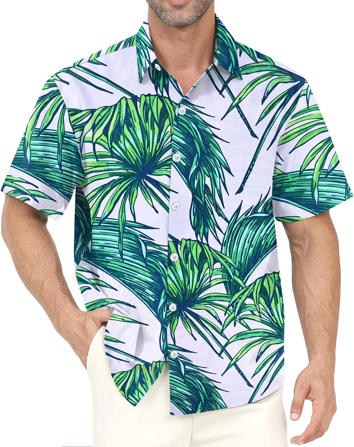 🌴 Gavliuu – Chemise hawaïenne homme – Style tropical, décontracté et estival