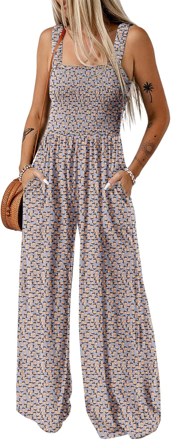 Dokotoo – Combinaison femme oversize sans manches, style salopette et coupe décontractée