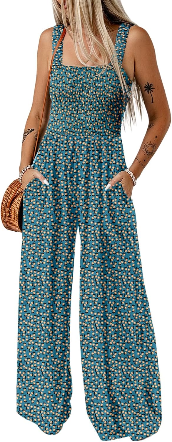 Dokotoo – Combinaison femme oversize sans manches, style salopette et coupe décontractée