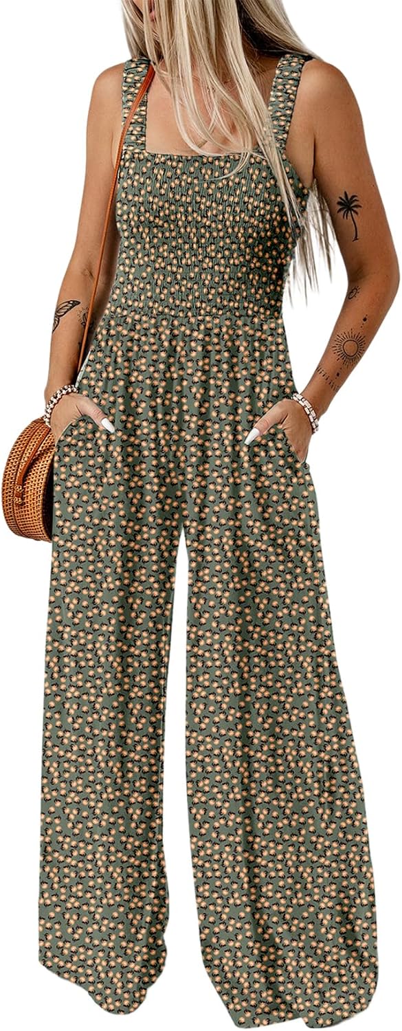 Dokotoo – Combinaison femme oversize sans manches, style salopette et coupe décontractée