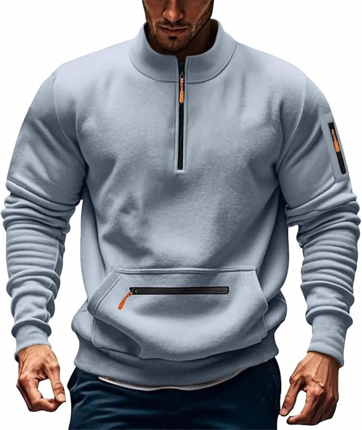 Gilet chauffant homme zippé sans manches
