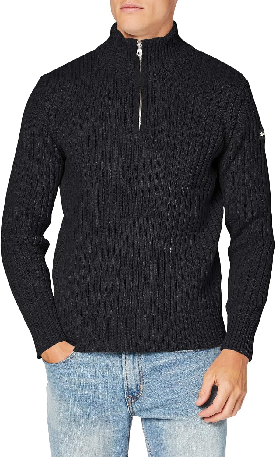 Schott NYC Plecorage2 – Gilet Homme – Pull Sans Manches au Style Urbain & Casual