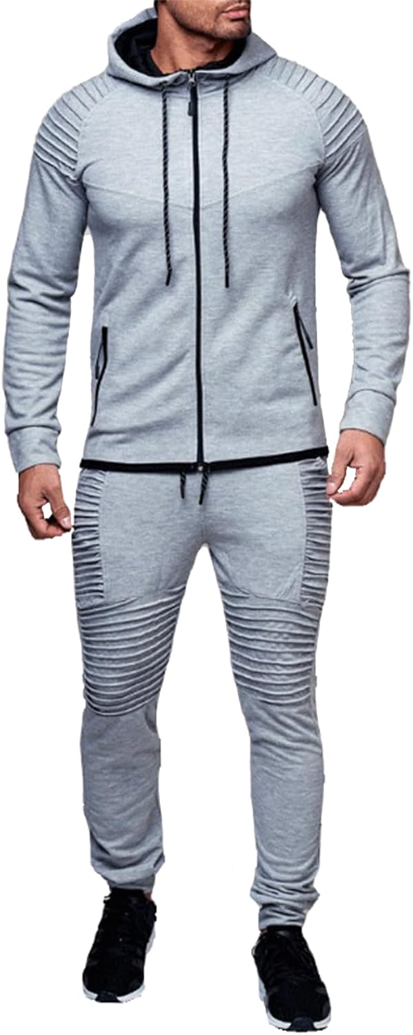 Ensemble survêtement homme QUNERY – 2 pièces casual