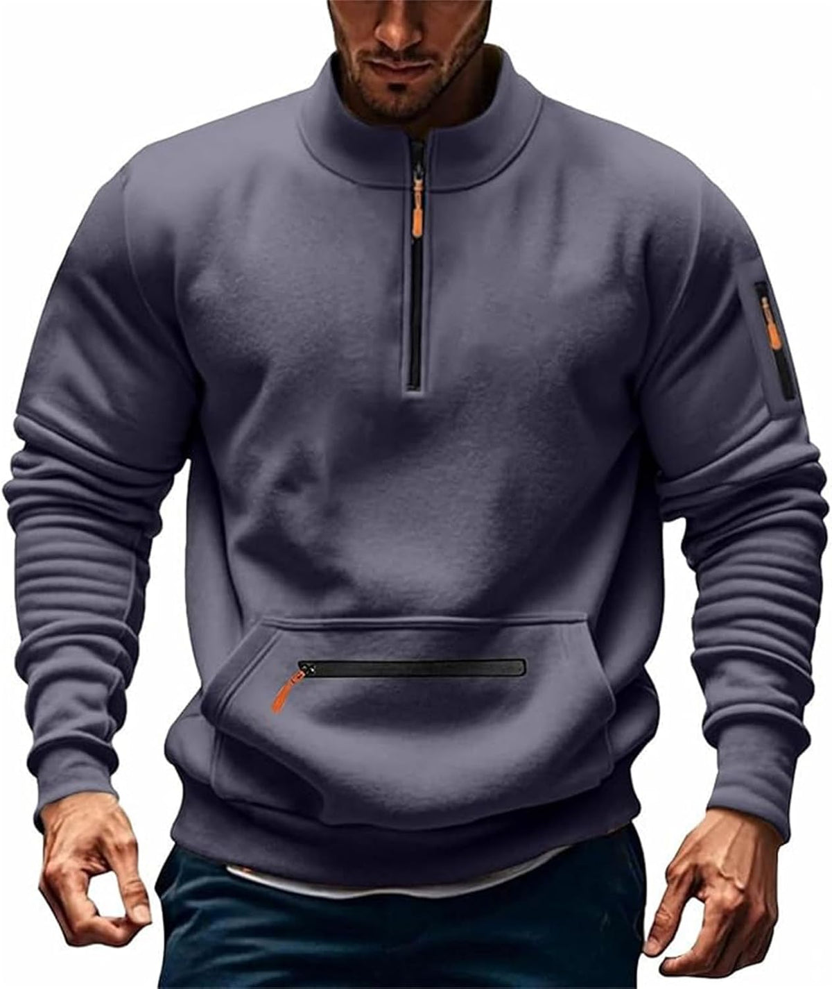 Gilet chauffant homme zippé sans manches