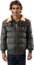 Geographical Norway Abradb – Doudoune Homme Chaude & Matelassée – Veste Coupe-Vent Automne/Hiver