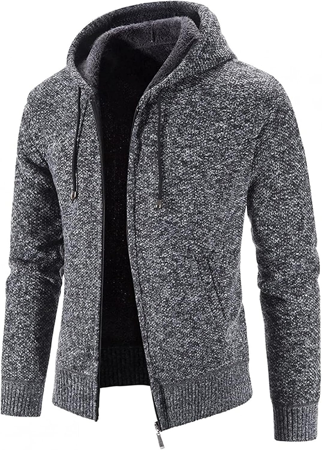 Veste homme TOFOTL à capuche zippée, style vintage
