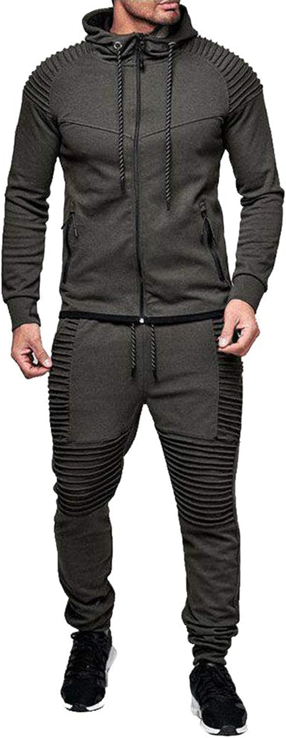 Ensemble survêtement homme QUNERY – 2 pièces casual