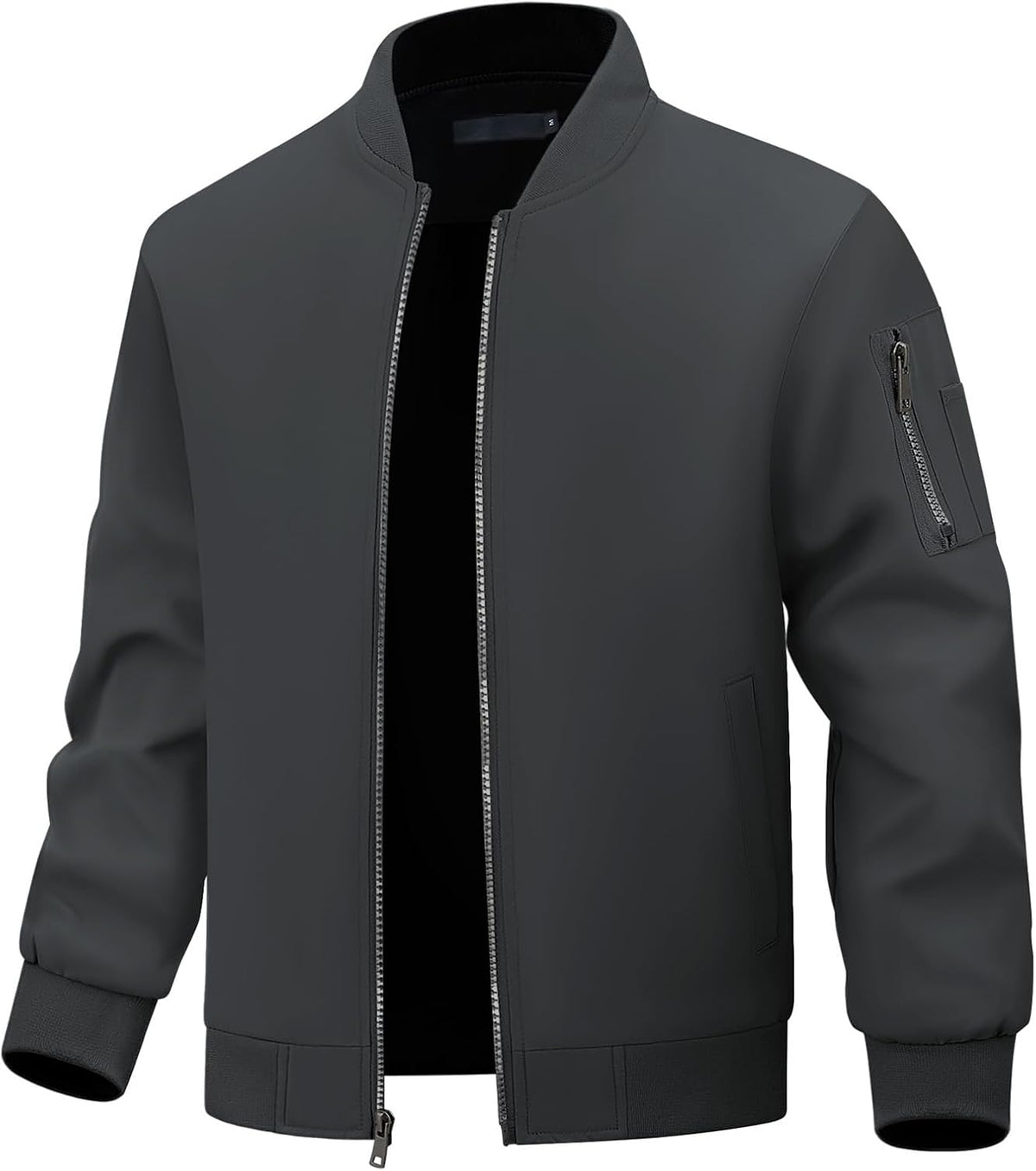Autsel – Blouson mi-saison style bomber pour homme – Veste décontractée et urbaine