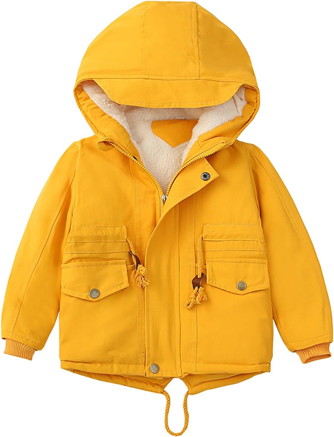 Nemopter – Doudoune Enfant Garçon & Fille – Manteau Chaud à Capuche avec Doublure Polaire pour l’Hiver