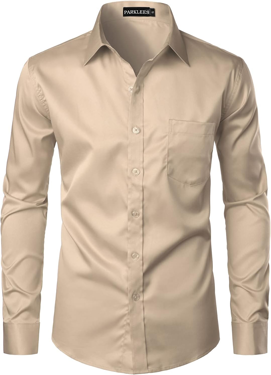 PARKLEES – Chemise Homme à Manches Longues – Style Décontracté & Business Élégant