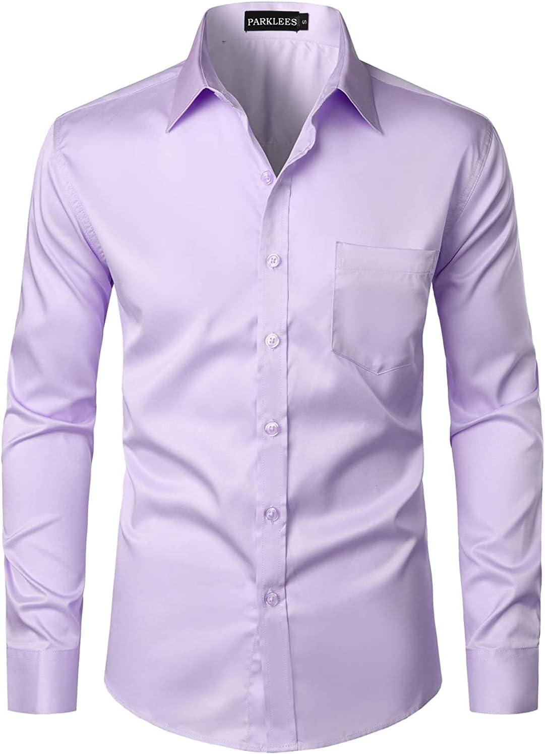 PARKLEES – Chemise Homme à Manches Longues – Style Décontracté & Business Élégant