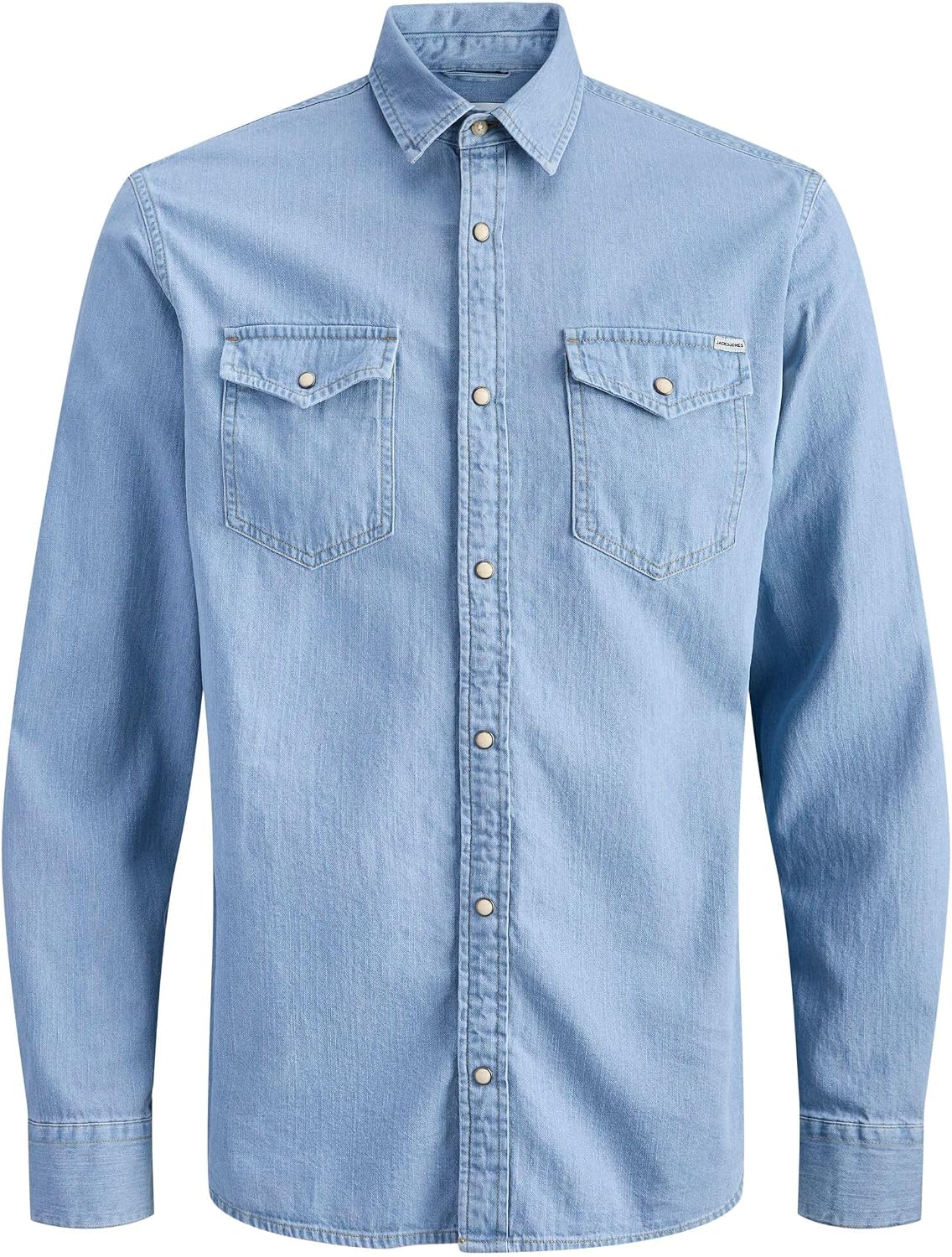 JACK & JONES – Chemise en jean coupe confort pour homme – Style décontracté et urbain