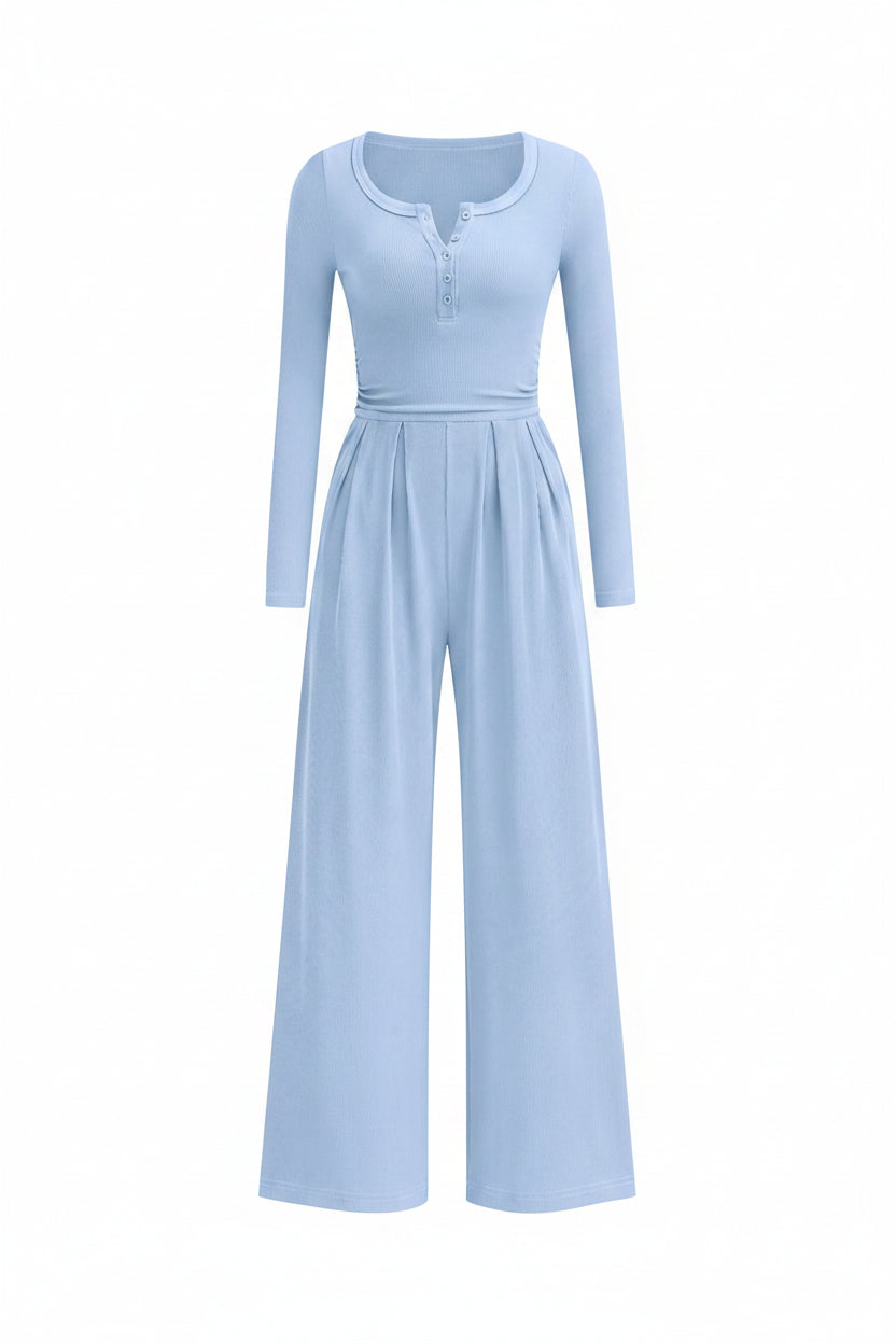 ✨ PRETTYGARDEN – Combinaison Femme Sans Manches, Taille Froncée & Pantalon Large avec Poches