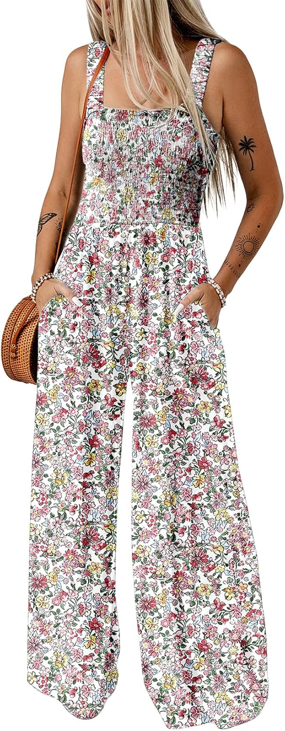 Dokotoo – Combinaison femme oversize sans manches, style salopette et coupe décontractée