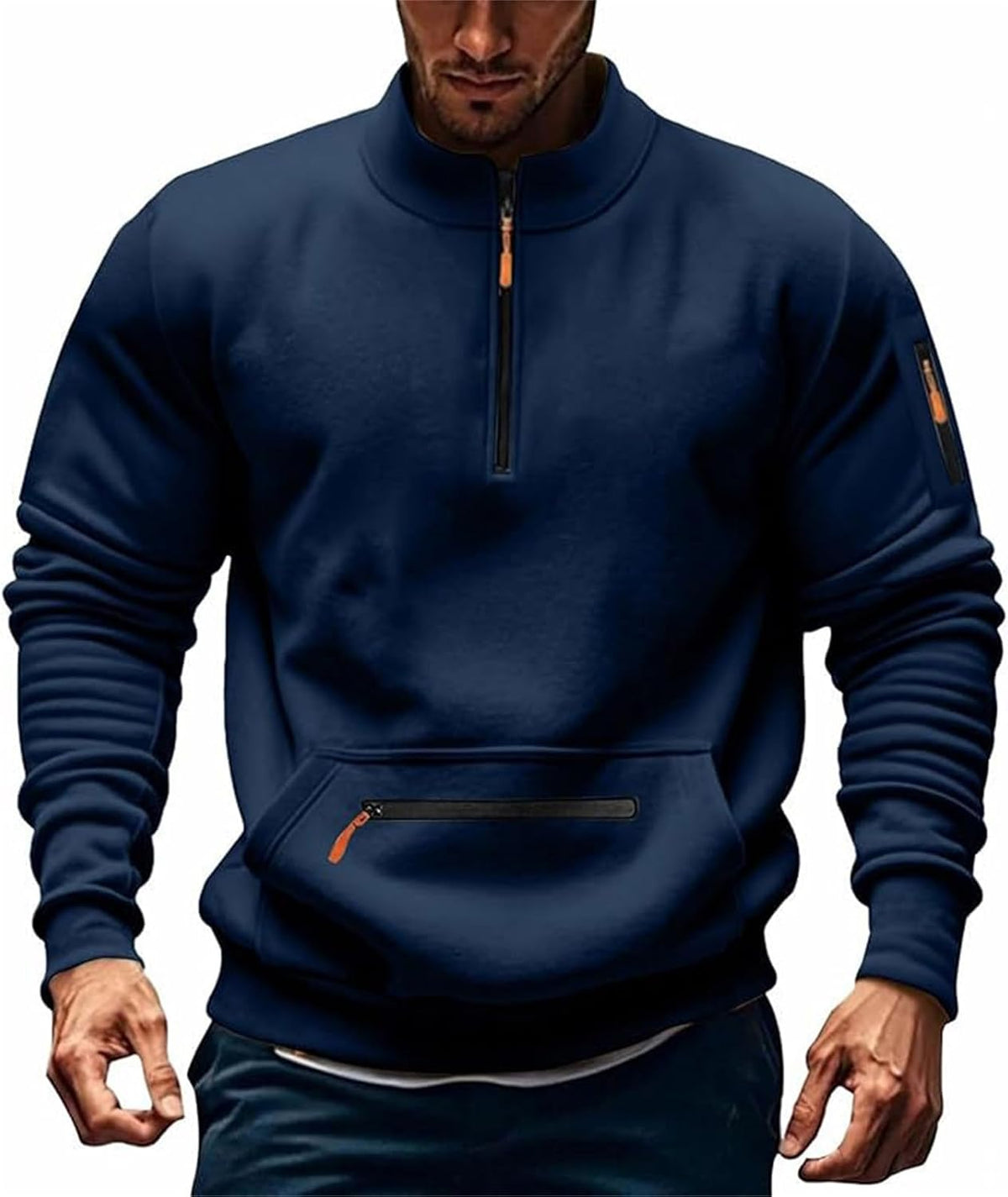 Gilet chauffant homme zippé sans manches
