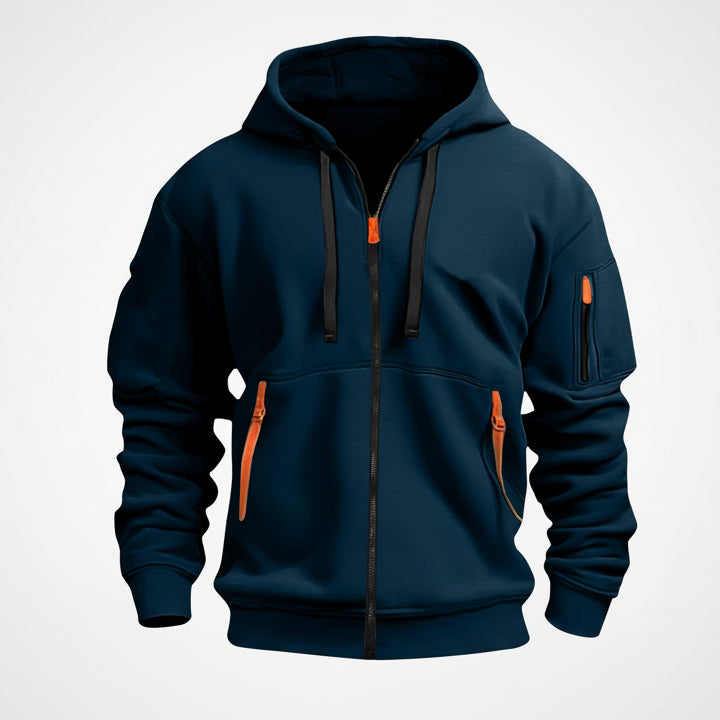 Doudoune Homme Style Aviateur Militaire – Blouson Décontracté & Chaud pour l’Hiver