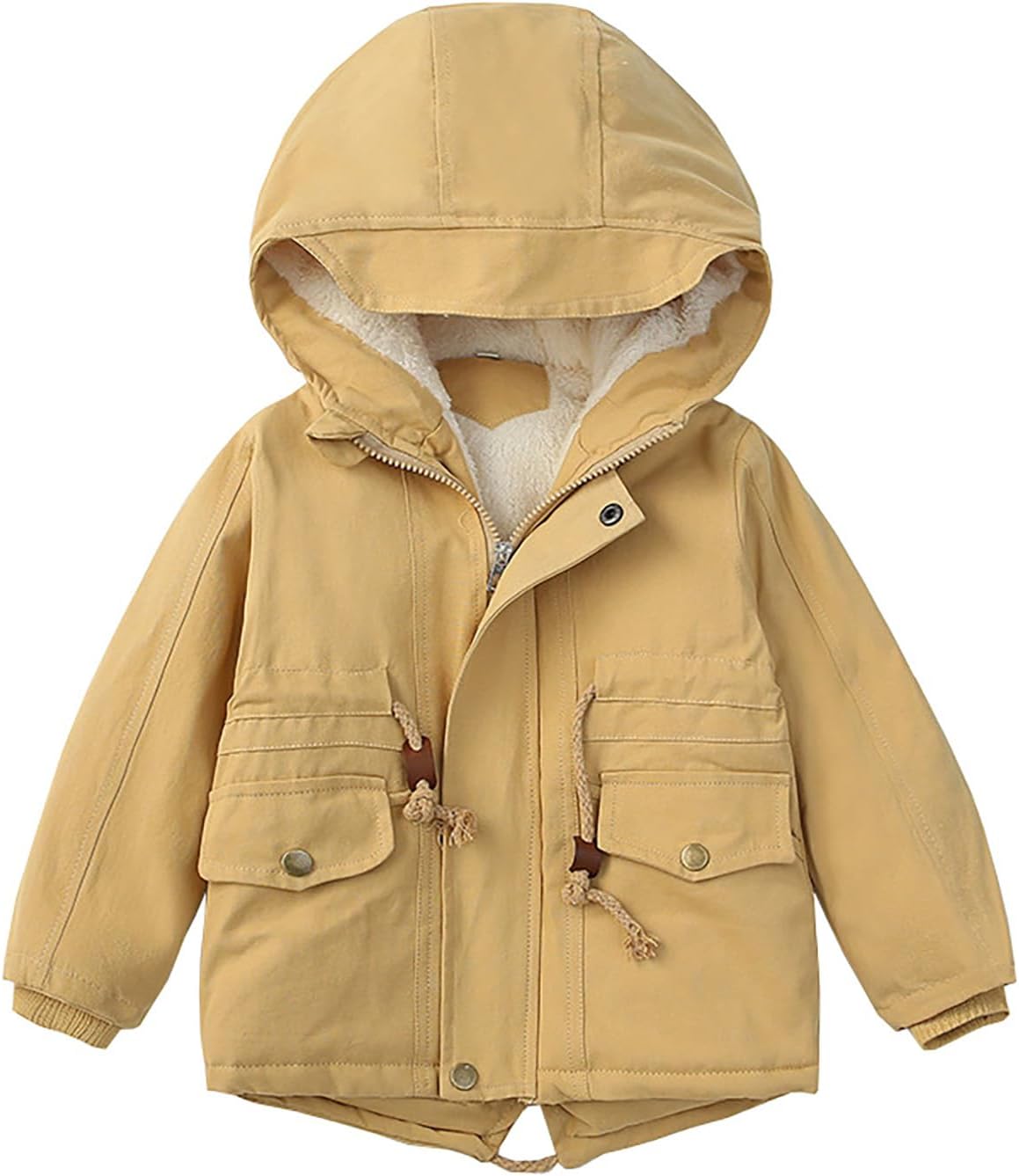 Nemopter – Doudoune Enfant Garçon & Fille – Manteau Chaud à Capuche avec Doublure Polaire pour l’Hiver