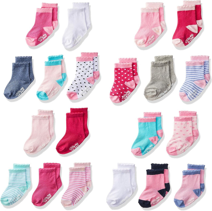 Chaussettes bébé Little Me multicolores – 0 à 24 mois
