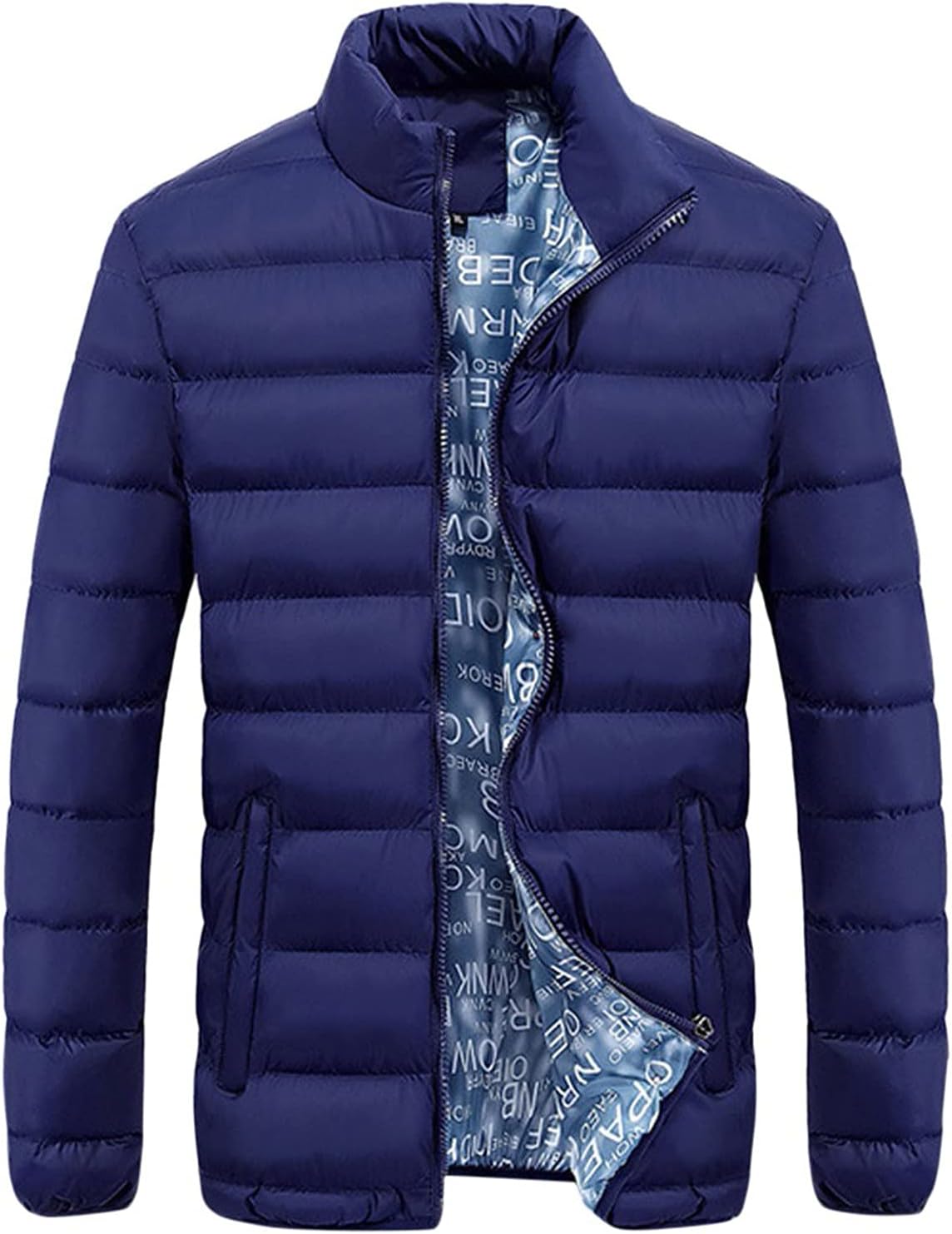 Doudoune Homme Hiver Chaude – Blouson de Travail Léger & Sportif – Veste Mi-Saison Style Ski
