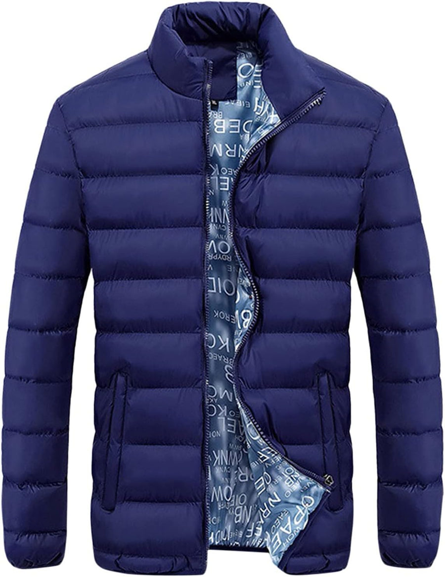 Doudoune Homme Hiver Chaude – Blouson de Travail Léger & Sportif – Veste Mi-Saison Style Ski