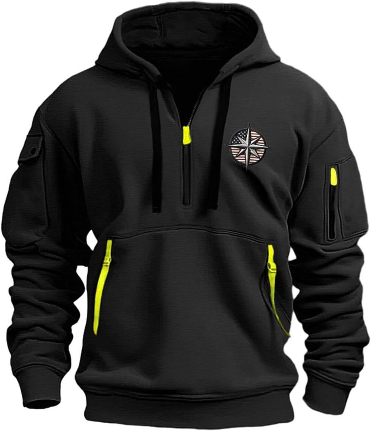 Pull à capuche homme léger – Coupe ample streetwear