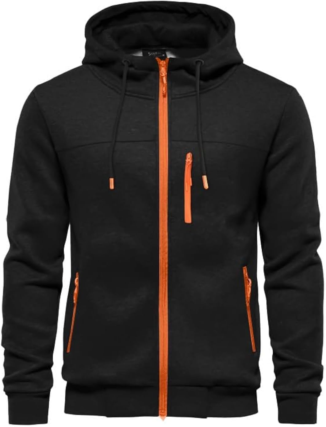 CTU – Sweat à Capuche Homme Zippé en Polaire – Manches Longues & Style Casual
