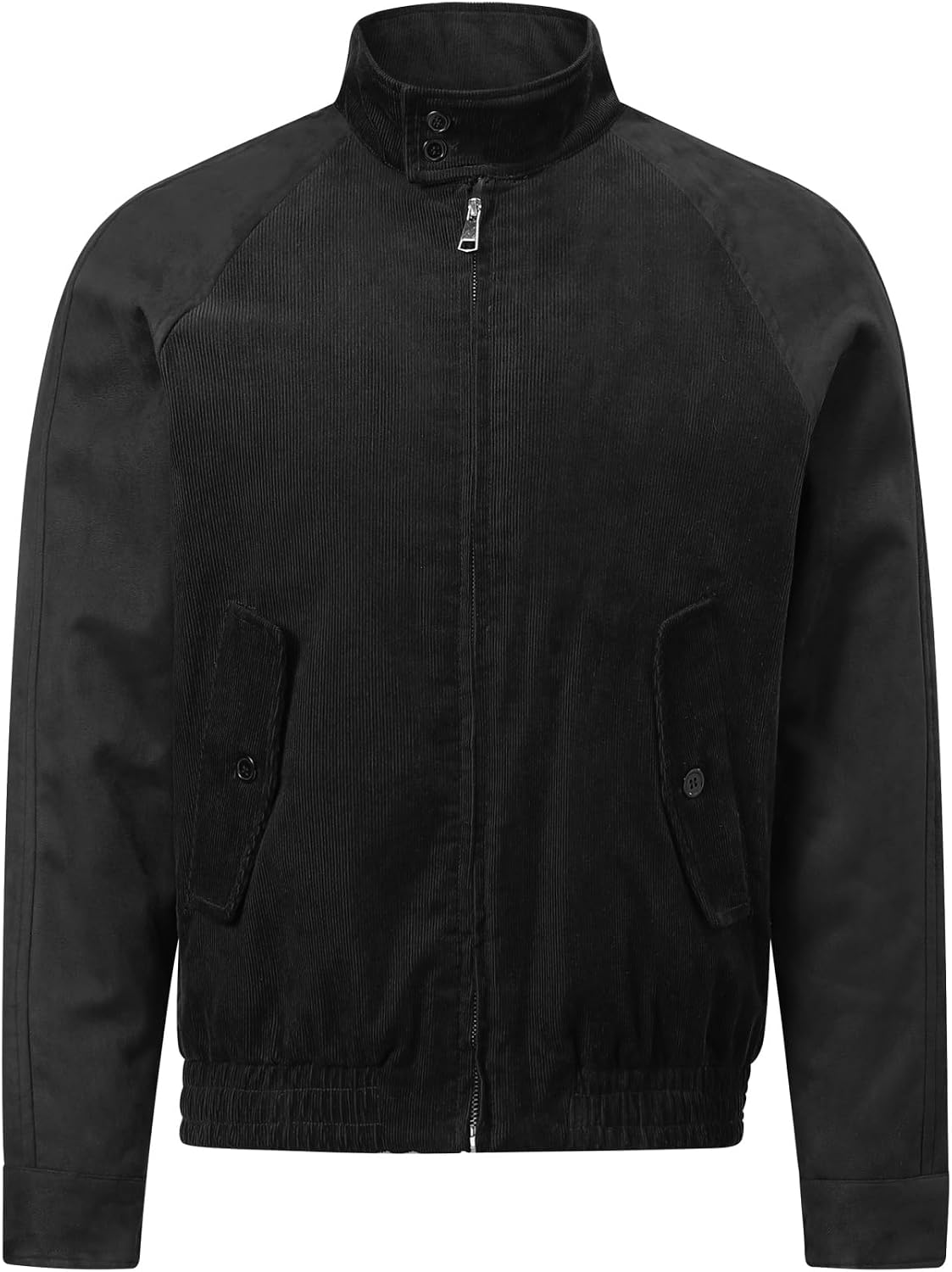Allthemen – Veste épaisse en velours côtelé pour homme – Manteau chaud en coton pour l'hiver