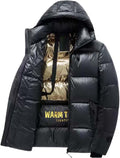 Doudoune homme hiver chaude et légère – Veste slim style ski, randonnée et moto