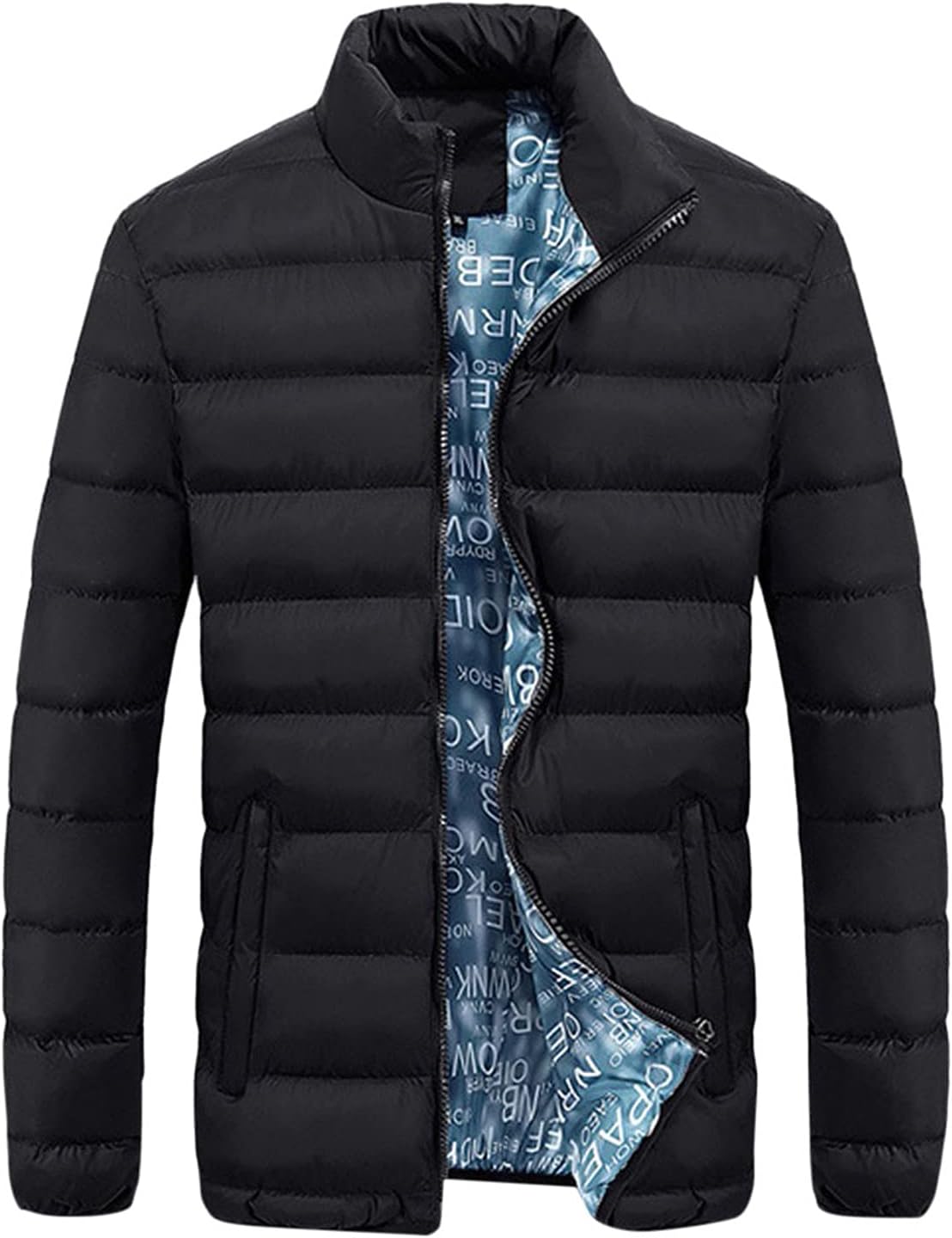 Doudoune Homme Hiver Chaude – Blouson de Travail Léger & Sportif – Veste Mi-Saison Style Ski