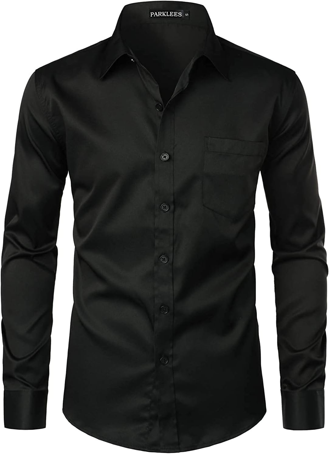 PARKLEES – Chemise Homme à Manches Longues – Style Décontracté & Business Élégant