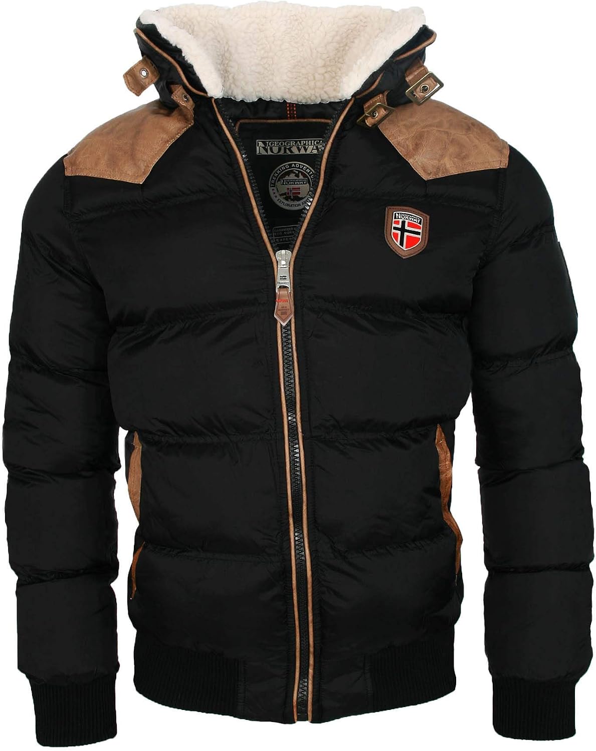 Geographical Norway – Blouson Homme à Manches Longues – Veste Casual, Sportive & Outdoor