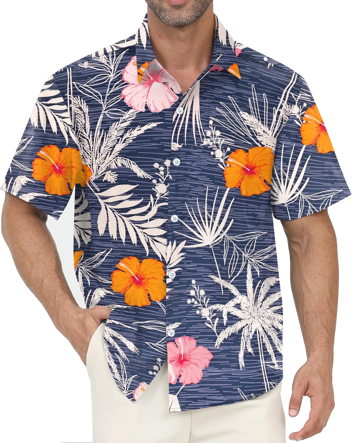 🌴 Gavliuu – Chemise hawaïenne homme – Style tropical, décontracté et estival