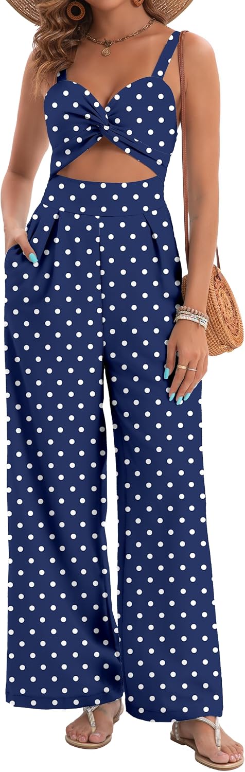 AGERWAY – Combinaison Femme Bicolore Sans Manches, Look Chic & Vacances