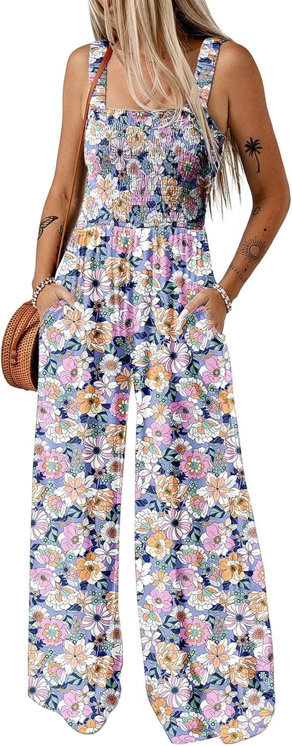Dokotoo – Combinaison femme oversize sans manches, style salopette et coupe décontractée
