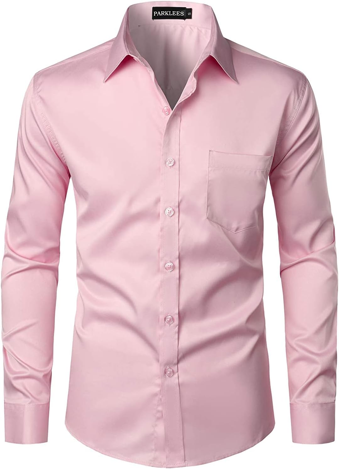 PARKLEES – Chemise Homme à Manches Longues – Style Décontracté & Business Élégant