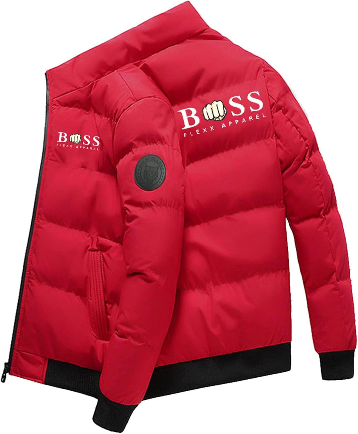 Doudoune Homme Légère & Chaude à Col Mao – Veste Chic Zippée Sans Capuche