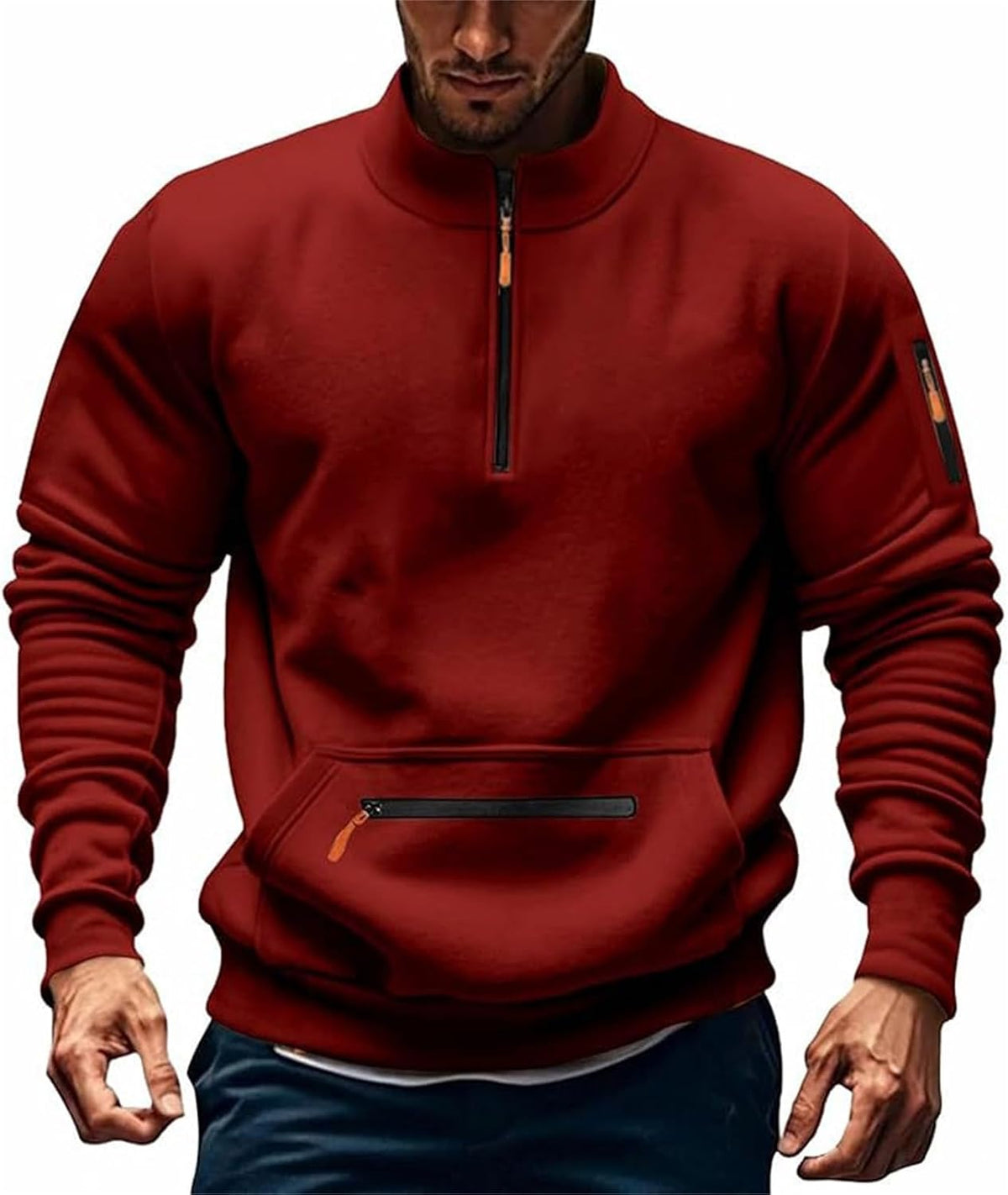 Gilet chauffant homme zippé sans manches