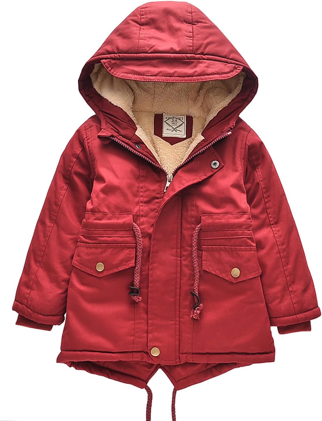 Nemopter – Doudoune Enfant Garçon & Fille – Manteau Chaud à Capuche avec Doublure Polaire pour l’Hiver