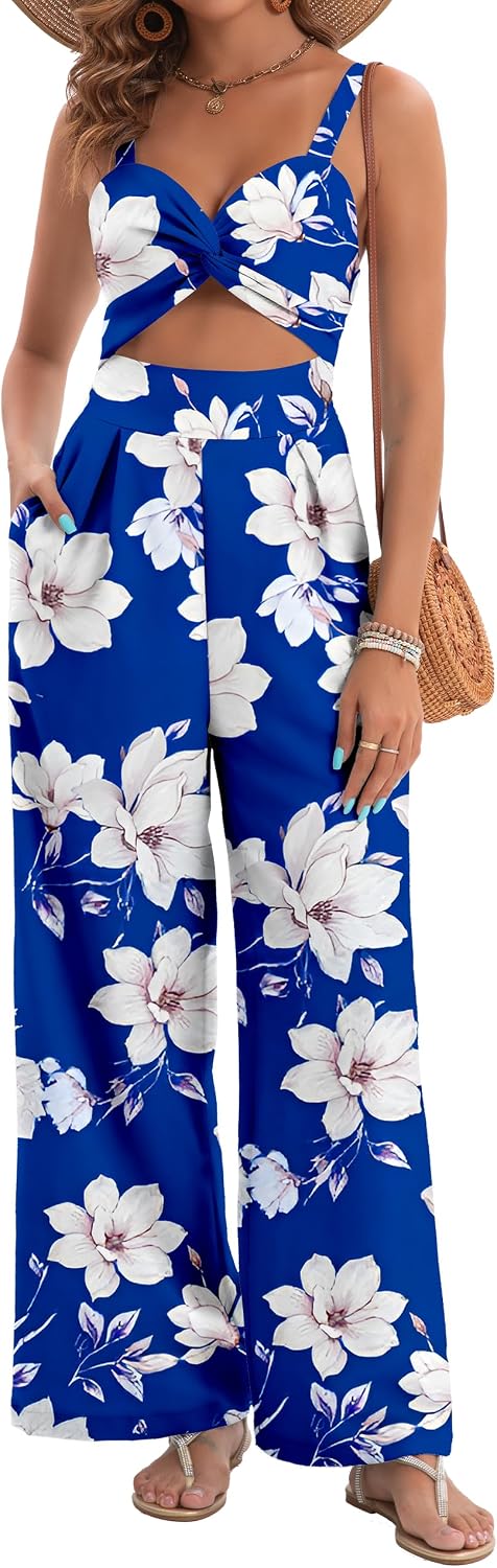 AGERWAY – Combinaison Femme Bicolore Sans Manches, Look Chic & Vacances