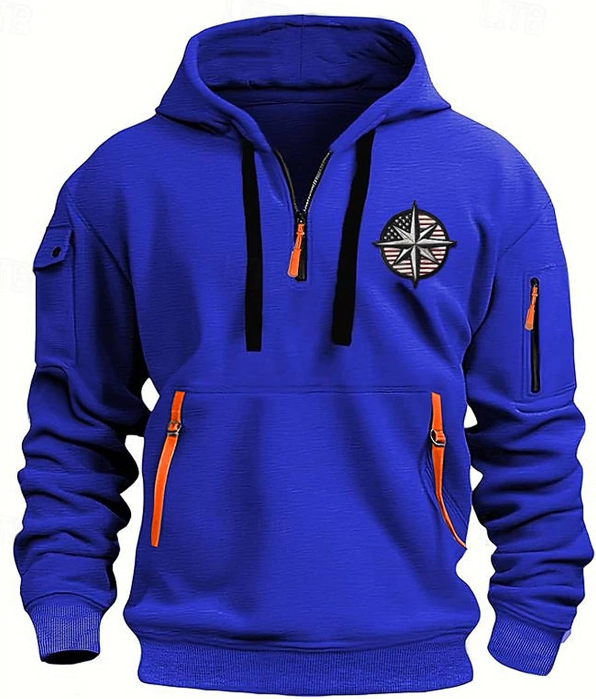 Pull à capuche homme léger – Coupe ample streetwear