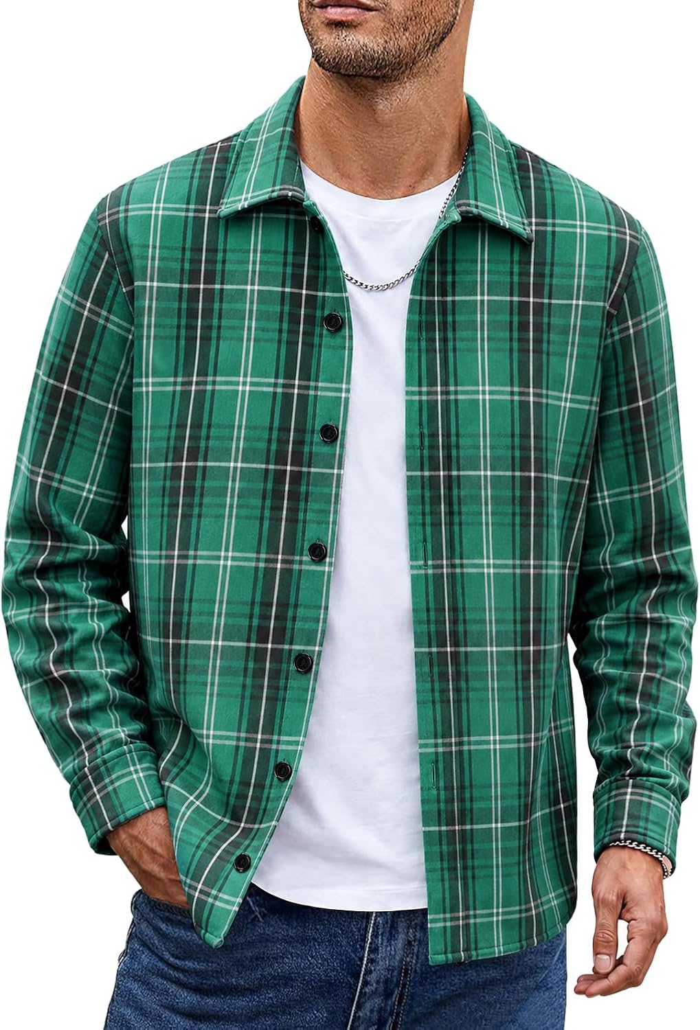 Chemise à carreaux homme manches longues – Style décontracté, casual & intemporel