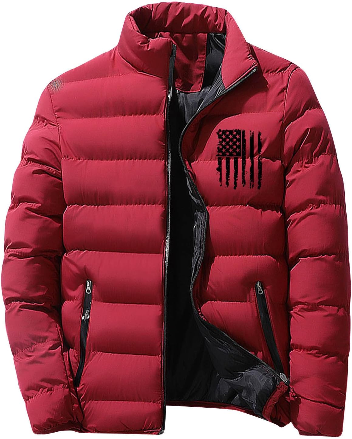 Doudoune Homme Hiver – Veste Chaude Décontractée & Moderne pour Temps Froid
