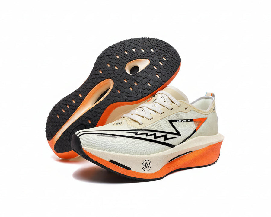 Chunta – Chaussures de Running Marathon à Plaque Carbone – Légères, Respirantes & Performantes – Homme/Femme